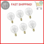 Etwincoo Wax Light Bulbs, G50 25 Watt For Full Size Scentsy Warmers, G16.. Fixed Price $10.59.