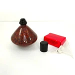 Tee Da Effusion Fragrance Oil Lamp Glass Red Blue Brown With Wick Nwot. Fixed Price $30.00.