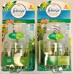 Febreze Noticeables Oil Refills Fresh Linen & Original Gain 2-PACK Htf Dual Scen. Fixed Price $18.99.