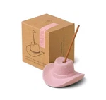 Paddywax Incense Burner Textured Ceramic Cowboy Hat With Sticks, 100. Fixed Price $29.99.