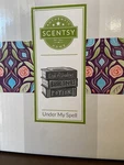 Scentsy Under My Spell Electric Oil/wax Warmer Ceramic Black Gold Halloween. Fixed Price $65.00.