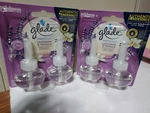 Glade Plugins Scented Oil Lavender&vanilla Essential 4 Refills-new. Fixed Price $13.99.