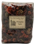 Old Candle Barn Pumpkin Spice Potpourri 8 Cup Bag - Perfect Fall Decoration. Fixed Price $26.95.