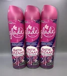 3 Glade Limited Edition Batik Bazaar 8 Oz Room Sprays Wild Rose & Saffron Scent. Fixed Price $37.99.