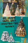 Scentsy Aglow Christmas Tree Warmer Gray Small Metal Pine Winter 9. Fixed Price $57.49.