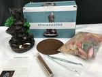 Spacekeeper Waterfall Incense Burner Monk Mountain Tower Cones. Fixed Price $12.71.