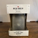 Red Shed Seminopaque Jar Wax Warmer Gift Set New Box Apple Crisp. Fixed Price $19.99.