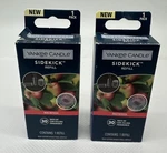 New Yankee Candle 2 Pack Set Macintosh Sidekick Refill Car Vent Air Freshener. Fixed Price $9.95.