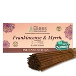 Bless-frankincense-and-myrrh 100%-NATURAL-HANDMADE-HAND-DIPPED-INCENSE-STICKS.... Fixed Price $17.59.