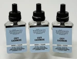 3 New Bath & Body Works Cozy Cashmere Wallflower Fragrance Refill Bulb Plug In. Fixed Price $20.99.