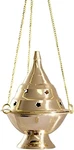 Hanging Censer/charcoal Incense Burner, 4.5". Fixed Price $24.99.