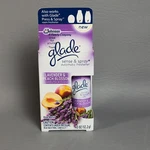 Glade Sense & Spray Automatic Freshener 1 Refill Lavender Peach Blossom Rare. Fixed Price $24.99.