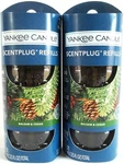 Yankee Candle Scentplug Balsam & Cedar Oil Refill Bulbs, New X 4. Fixed Price $32.99.