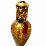 8" La-tee-da Hand Blown Glass Fragrance Effusion Lamp Diffuser. Fixed Price $24.00.
