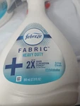 Febreze Fabric Refresher Spray Heavy Odor Eliminating Crisp Clean 27.0OZ.(1PK). Fixed Price $13.50.