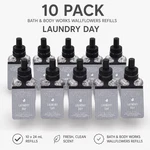 Qty 10 - Bath & Body Works Laundry Day Wallflowers Home Fragrance Oil Refills. Fixed Price $47.99.