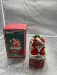 Vintage 1989 House Of Lloyd Santa Bear Potpourri Wax/candle Warmer Christmas. Fixed Price $9.59.