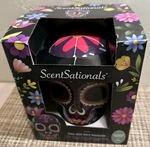 Halloween Scentsationals Full Size Wax Warmer Skull Julia Day Of The Dead - Nib. Fixed Price $8.28.
