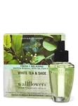 Wallflowers Bath Body Works Fragrance Refill Bulb 2 Pack White Tea & Sage. Fixed Price $25.61.