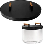 Firepit Snuffer Lid - For Solo Stove Yukon 2.0 & 1.0 With Wooden Handles. Fixed Price $89.99.