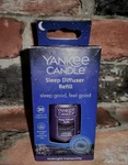 Yankee Candle Midnight Tranquility Sleep Diffuser Refill Essential Oil 0.47 Nib. Fixed Price $19.99.