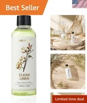 Airkeep Reed Diffuser Oil Refill - Clean Linen 3.38OZ For Fresh Home Fragrance. Fixed Price $14.24.