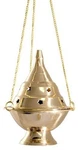 Vrinda Brass Hanging Censer/charcoal Incense Burner Traditional Aromathe. Fixed Price $41.19.