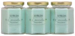 3-PACK Citronella Candle New 8OZ Hexagon By Just Makes Scents. Fixed Price $37.99.