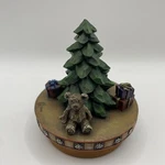 Lang Candles 2000 Christmas Topper Tree Gifts Blocks Bear Nwot. Fixed Price $8.95.