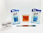 Glade Decor Scents - 2 Clean Linen Refills, Glass Holder, Hawaiian Breeze. Fixed Price $14.99.