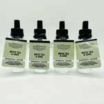 4/PCS Bath & Body Works White Tea Sage Wallflowers Fragrance Refills 0.8 Oz. Fixed Price $24.95.