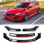 Universal Front Lip Kit For Car, 4 Pcs Bumper Diffuser Wide Body Pr.... Fixed Price $82.86.