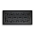 Modern Steel Floor Diffuser 4 X 10 In Decorative Vent Cover Matte Black. Fixed Price $10.36.