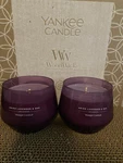 Qty 2 Yankee Studio Dried Lavender & Oak Scented Candle, 10 Oz Each. Fixed Price $25.15.
