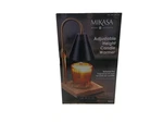 Mikasa Home Accents Adjustable Height Candle Warmer Black. Fixed Price $26.99.