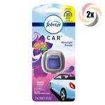 2X Packs Febreze Car Moonlight Breeze Vent Clip Odor Air Freshener 2ML. Fixed Price $22.89.