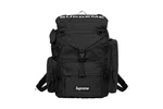 Supreme SS23 Military Field Black Backpack Box Logo. Fixed Price $150.00.