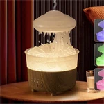Water Drop V50 Ultrasonic Tabletop Humidifier Aroma Diffuser 7 Color Lights. Fixed Price $17.99.