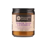 Shamans Choice Wood Wick Candle 8OZ White Sage Lavender. Fixed Price $15.50.
