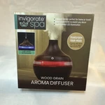 Invigorate Spa Aroma Diffuser Led Essential Oil Humidifier Wood Grain. Fixed Price $9.00.