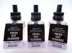 3 Bath & Body Works Fresh Cut Flowers Wallflower Fragrance Refill Bulb. Fixed Price $24.99.