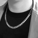 925 Sterling Silver Necklace 16/18/20/22/24 Inches Classic 6MM Chain Luxury Jewe. Fixed Price $18.99.