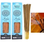 60 Relax Incense Sticks Burning Fragrance Calm Aroma Therapy Concentrated Scents. Fixed Price $8.30.