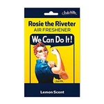 Accoutrements Rosie The Riveter Car Air Freshener 1 Count (pack Of 2), Yellow. Fixed Price $17.12.