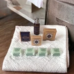 8 Pc Lot L'occitane Effervescent Revitalizing Sugar Cube For Bath 1.16OZ + Soaps. Fixed Price $44.00.