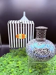 Lampe Avenue Murano-style Fragrance Diffuser Art Glass W/metal Crown In Box. Fixed Price $31.99.