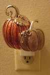 Bath & Body Works Fall Glitter Pumpkins Wallflower Plug. Fixed Price $12.95.