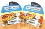 Yankee Candle Sunlit Autumn Wax Melt Tart Singles 2 0.8 Oz Each New. Fixed Price $12.50.