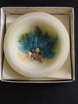 Vtg Habersham Candle Co. Wax Pottery Vessel Bowl White Sand & Sea Salt. Fixed Price $41.99.