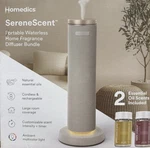 New Homedics Serenescent Portable Waterless Fragrance Diffuser Bundle. Fixed Price $74.99.